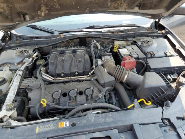 3FAHP0JG5AR202284 - 2010 FORD FUSION SEL GRAY photo 11
