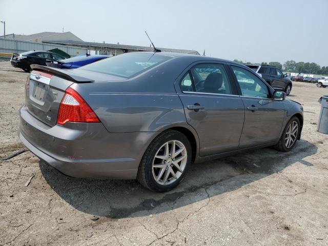 3FAHP0JG5AR202284 - 2010 FORD FUSION SEL GRAY photo 3