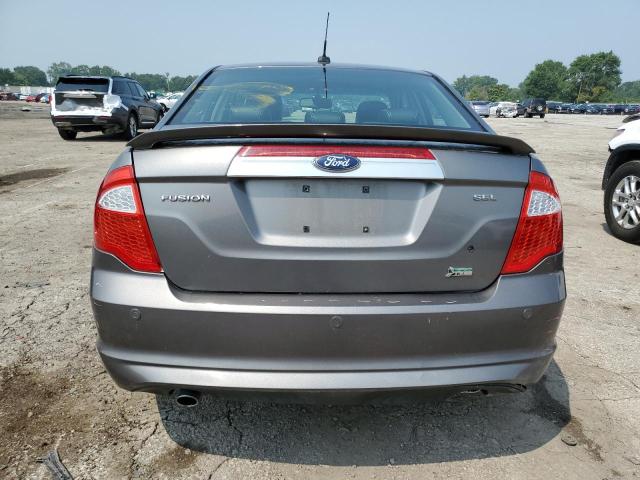 3FAHP0JG5AR202284 - 2010 FORD FUSION SEL GRAY photo 6