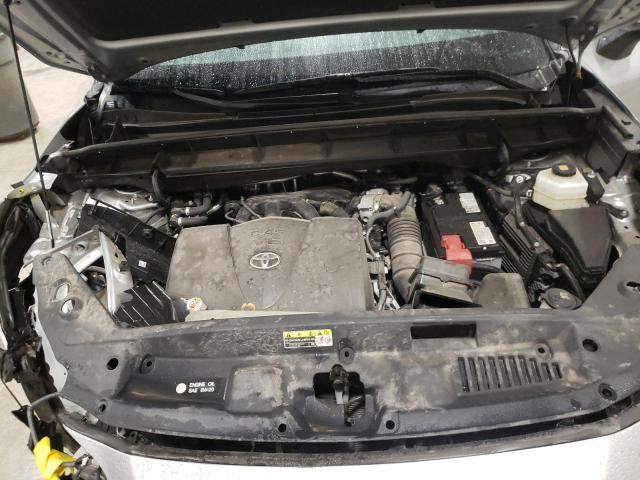 5TDGZRBH9MS529462 - 2021 TOYOTA HIGHLANDER XLE ვერცხლისფერი ფოტო 7