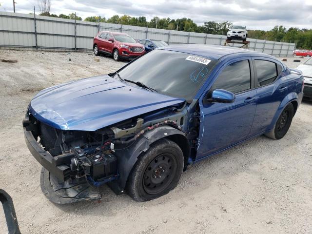 1B3CC5FV9AN119241 - 2010 DODGE AVENGER R/T BLUE photo 1