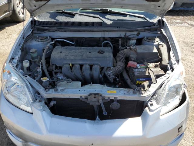 2T1KR32EX8C699826 - 2008 TOYOTA COROLLA MA XR SILVER photo 11