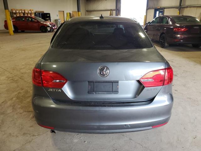 3VWDZ7AJ7BM018600 - 2011 VOLKSWAGEN JETTA SE GRAY photo 6