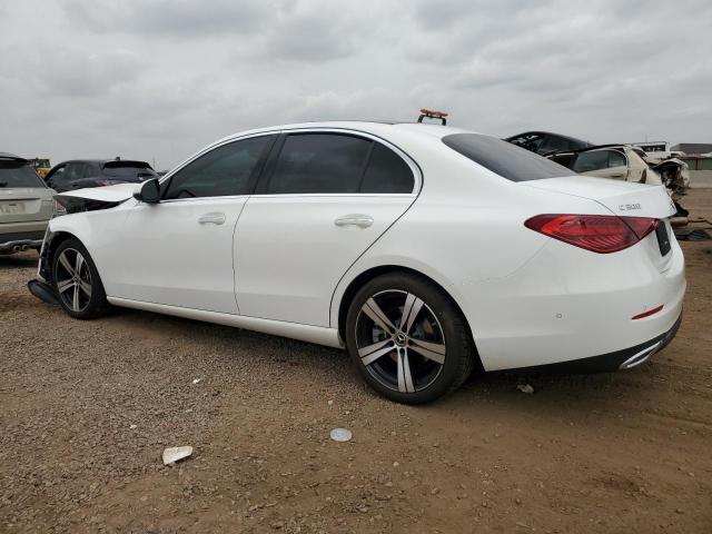 W1KAF4HB0SR247801 - 2025 MERCEDES-BENZ C 300 4MATIC WHITE photo 2
