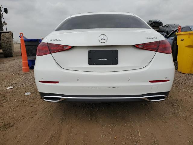 W1KAF4HB0SR247801 - 2025 MERCEDES-BENZ C 300 4MATIC WHITE photo 6