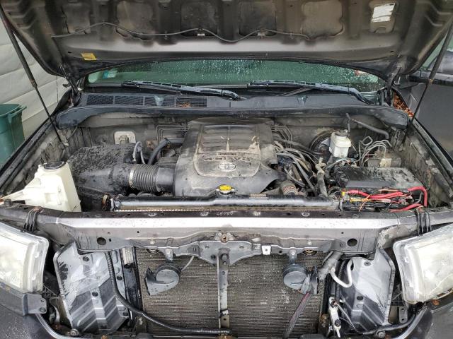 5TFUM5F11BX021985 - 2011 TOYOTA TUNDRA DOUBLE CAB SR5 GRAY photo 11