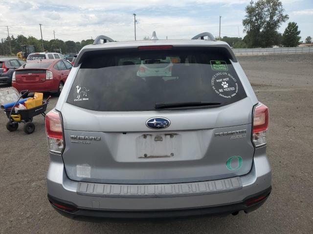 JF2SJAGC2HH807386 - 2017 SUBARU FORESTER 2.5I PREMIUM SILVER photo 6