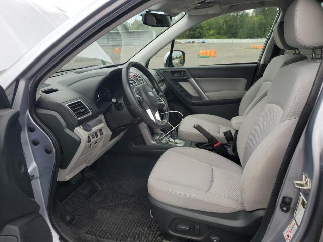 JF2SJAGC2HH807386 - 2017 SUBARU FORESTER 2.5I PREMIUM SILVER photo 7