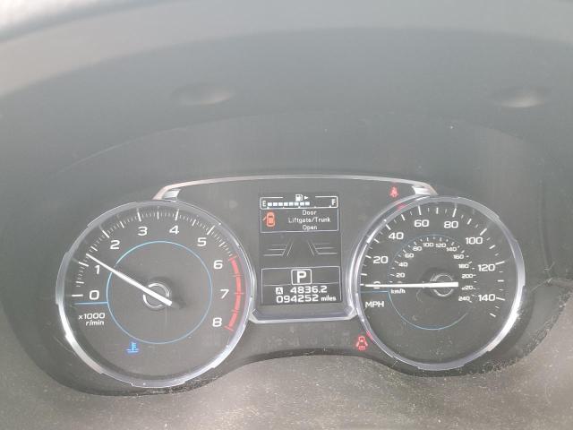 JF2SJAGC2HH807386 - 2017 SUBARU FORESTER 2.5I PREMIUM SILVER photo 9