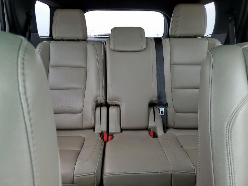 1FM5K8D80DGB14832 - 2013 FORD EXPLORER XLT WHITE photo 10