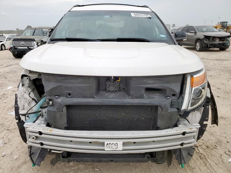 1FM5K8D80DGB14832 - 2013 FORD EXPLORER XLT WHITE photo 5