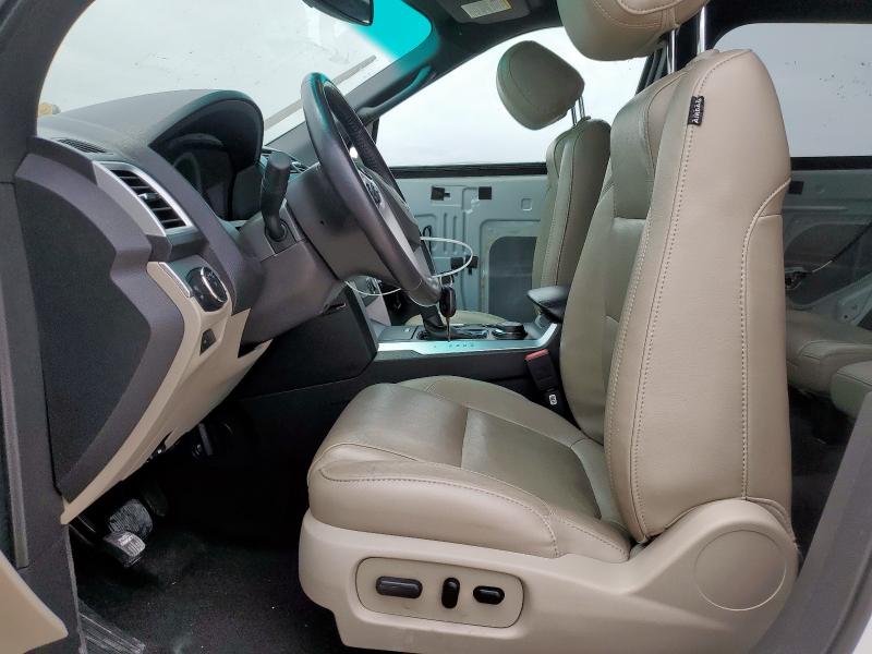 1FM5K8D80DGB14832 - 2013 FORD EXPLORER XLT WHITE photo 7