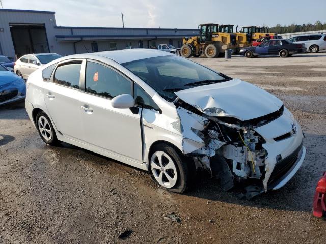 JTDKN3DUXC5424110 - 2012 TOYOTA PRIUS WHITE photo 4