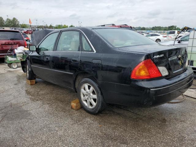 4T1BF28B92U212475 - 2002 TOYOTA AVALON XL BLACK photo 2