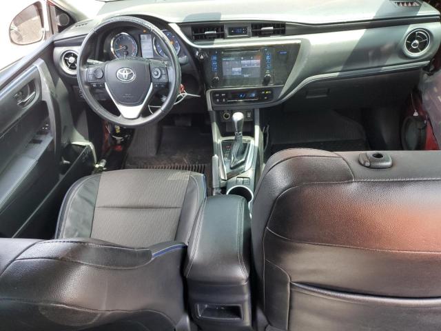 2T1BURHE9KC199057 - 2019 TOYOTA COROLLA L RED photo 8