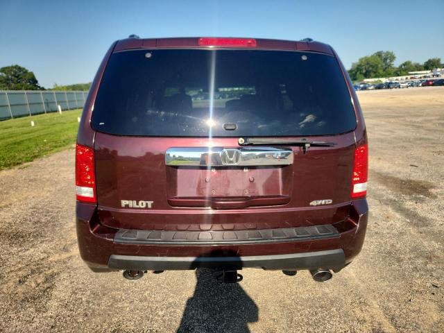 5FNYF4H41BB007415 - 2011 HONDA PILOT EX BURGUNDY photo 6