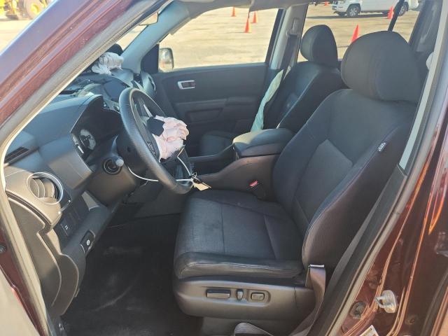 5FNYF4H41BB007415 - 2011 HONDA PILOT EX BURGUNDY photo 7