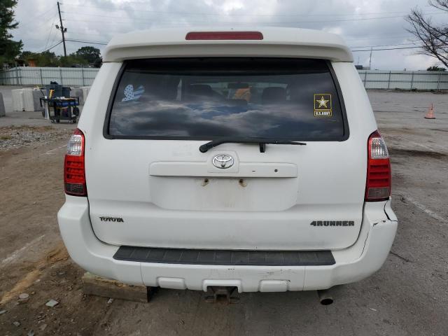 JTEBU14R078107374 - 2007 TOYOTA 4RUNNER SR5 WHITE photo 6