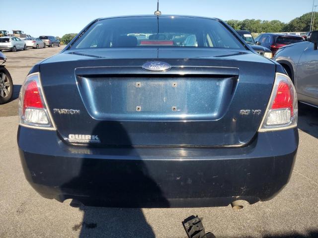 3FAHP07119R147380 - 2009 FORD FUSION SE BLUE photo 6