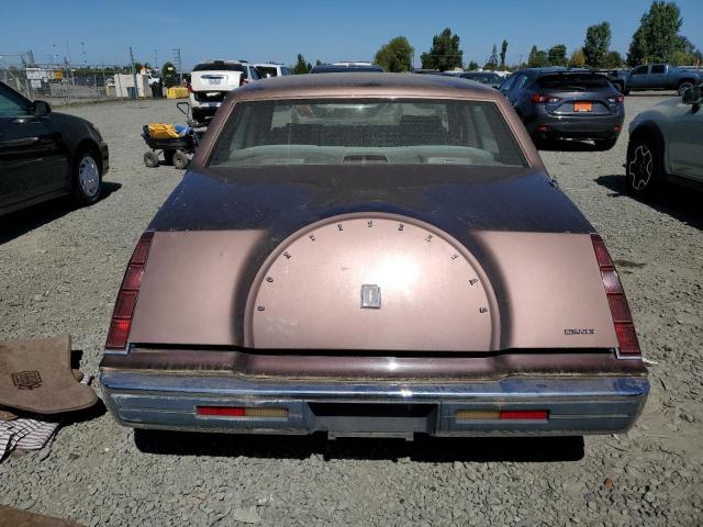 1LNBM98F3HY637063 - 1987 LINCOLN CONTINENTA GIVENCHY BROWN photo 6