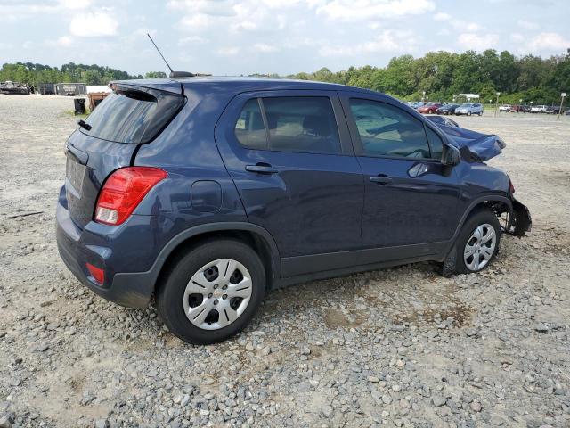 3GNCJKSB9JL182121 - 2018 CHEVROLET TRAX LS BLUE photo 3