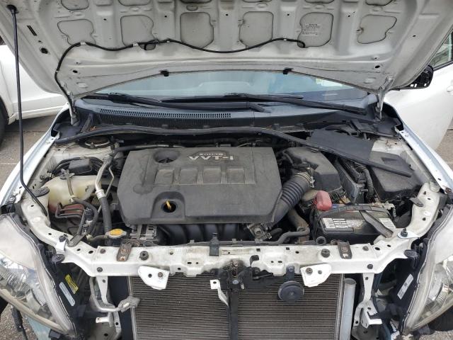 2T1BU4EE1AC477293 - 2010 TOYOTA COROLLA BASE WHITE photo 11