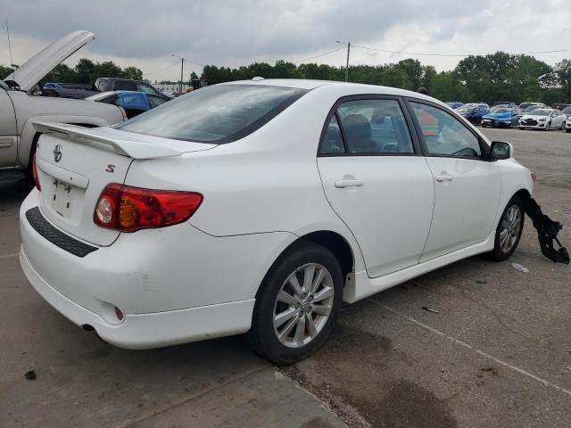 2T1BU4EE1AC477293 - 2010 TOYOTA COROLLA BASE WHITE photo 3