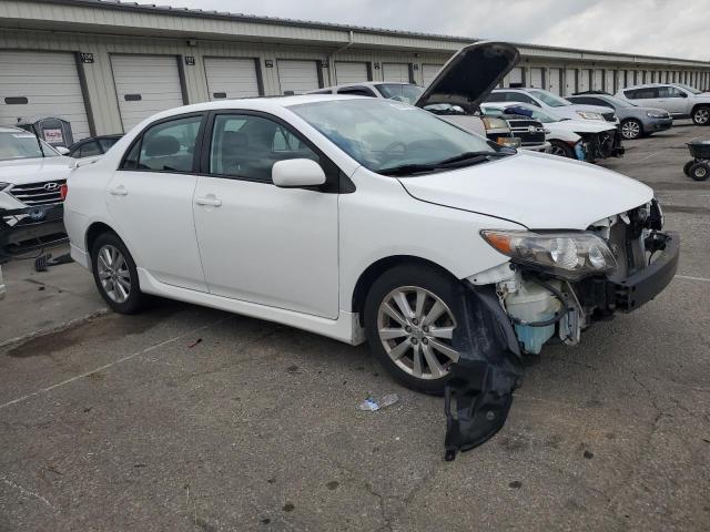 2T1BU4EE1AC477293 - 2010 TOYOTA COROLLA BASE WHITE photo 4