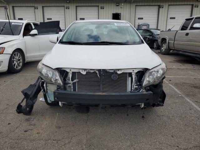 2T1BU4EE1AC477293 - 2010 TOYOTA COROLLA BASE WHITE photo 5
