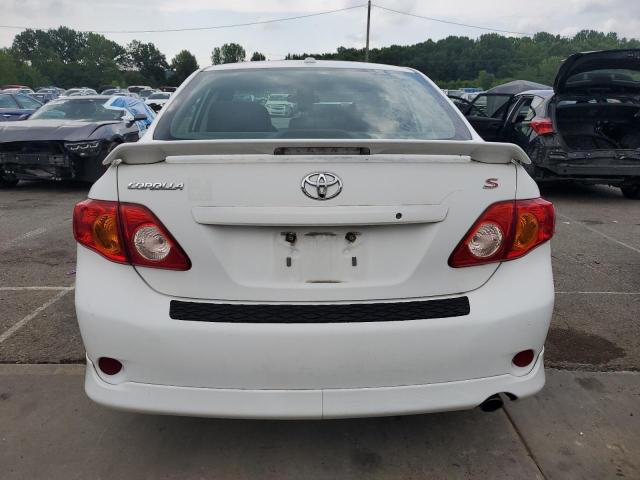 2T1BU4EE1AC477293 - 2010 TOYOTA COROLLA BASE WHITE photo 6