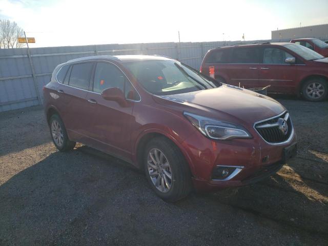 LRBFX2SA0KD097590 - 2019 BUICK ENVISION ESSENCE მუქწითელი ფოტო 4