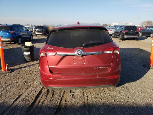 LRBFX2SA0KD097590 - 2019 BUICK ENVISION ESSENCE მუქწითელი ფოტო 6
