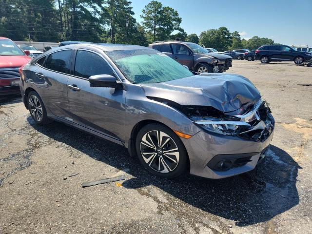 JHMFC1F32JX043948 - 2018 HONDA CIVIC EX GRAY photo 4