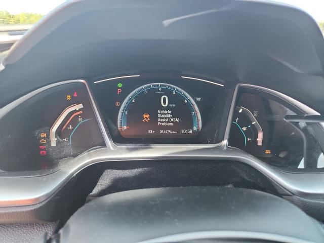 JHMFC1F32JX043948 - 2018 HONDA CIVIC EX GRAY photo 9