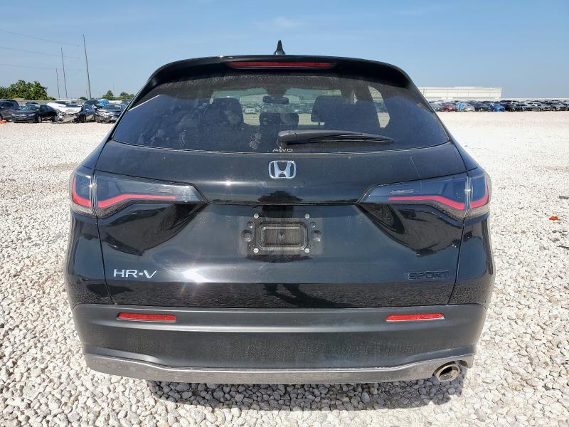 3CZRZ2H5XPM748779 - 2023 HONDA HR-V SPORT Қара фото 6