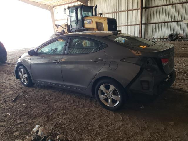 5NPDH4AE2DH352436 - 2013 HYUNDAI ELANTRA GLS GRAY photo 2