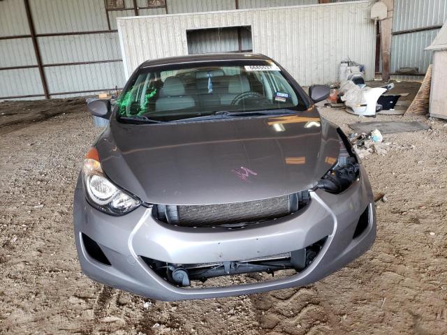 5NPDH4AE2DH352436 - 2013 HYUNDAI ELANTRA GLS GRAY photo 5