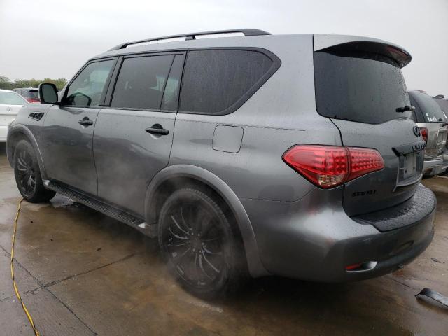 JN8AZ2NE9G9126927 - 2016 INFINITI QX80 CHARCOAL photo 2