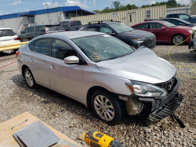 3N1AB7AP0JY263246 - 2018 NISSAN SENTRA S SILVER photo 4