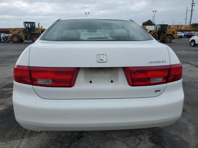 1HGCM561X5A083647 - 2005 HONDA ACCORD DX WHITE photo 6