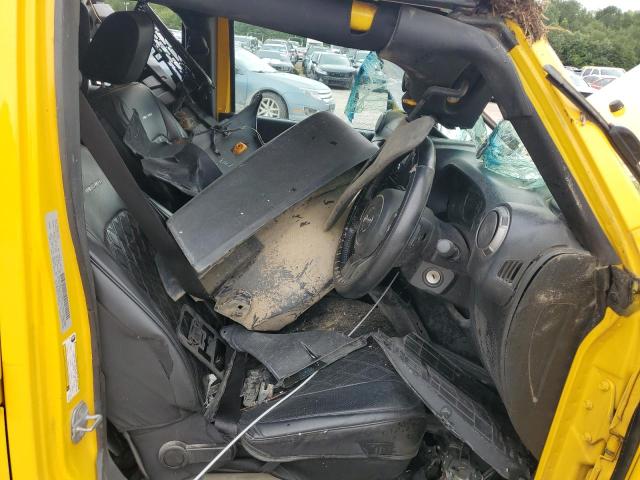 1C4BJWKG2FL614980 - 2015 JEEP WRANGLER UNLIMITED SPORT YELLOW photo 7