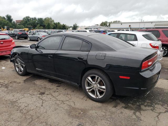 2C3CDXFG7EH182589 - 2014 DODGE CHARGER SE BLACK photo 2