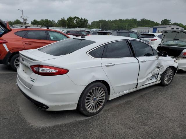 3FA6P0K9XER239344 - 2014 FORD FUSION TITANIUM WHITE photo 3