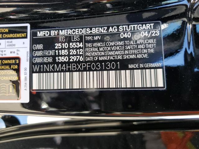 W1NKM4HBXPF031301 - 2023 MERCEDES-BENZ GLC 300 4MATIC BLACK photo 12