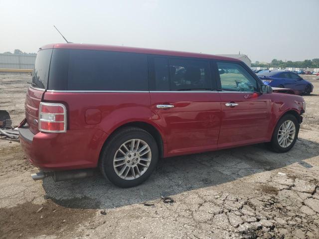 2FMGK5C86JBA07716 - 2018 FORD FLEX SEL RED photo 3
