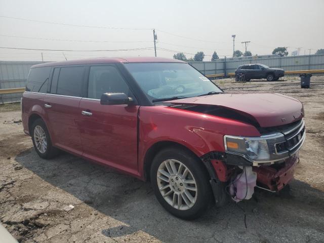 2FMGK5C86JBA07716 - 2018 FORD FLEX SEL RED photo 4