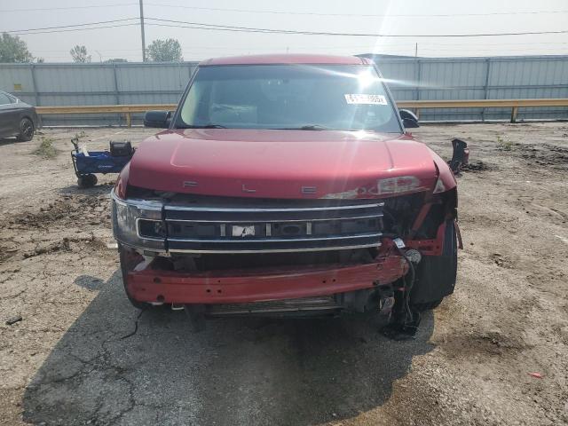 2FMGK5C86JBA07716 - 2018 FORD FLEX SEL RED photo 5