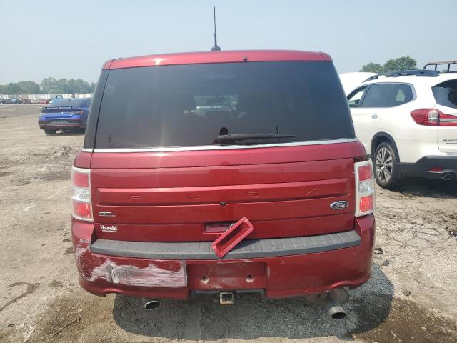2FMGK5C86JBA07716 - 2018 FORD FLEX SEL RED photo 6