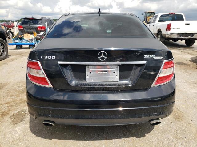 WDDGF54X69R063409 - 2009 MERCEDES-BENZ C 300 BLACK photo 6