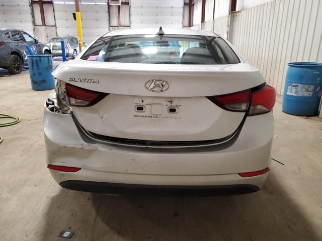 5NPDH4AE1FH580768 - 2015 HYUNDAI ELANTRA SE SILVER photo 6